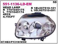 ON FAR SOL ELEKTRIKLI RENAULT CLIO 98-5K