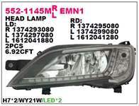 ON FAR SOL MOTORLU KROM LEDLI ( CITROEN : JUMPER / FIAT : DUCATO 14-)