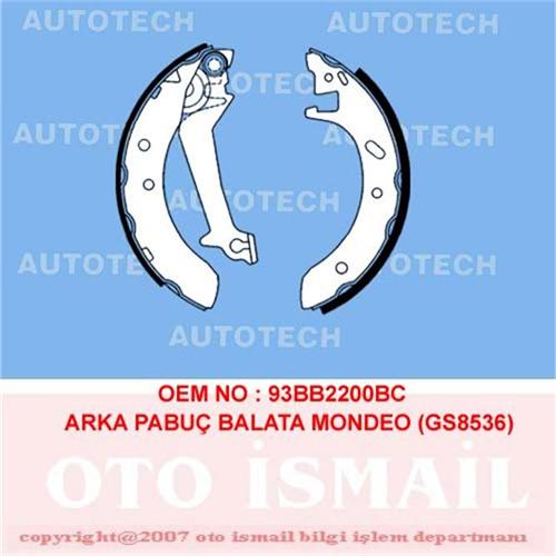 Arka Pabuç Balata Mondeo I/Iı 1.6 1.8 1.8Td 2.0 (93-9.00) (228X44)