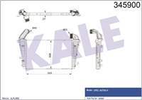 Turbo Radyatoru Intercooler (Opel: Astra H  )  Z17Dtj - Z17Dtr
