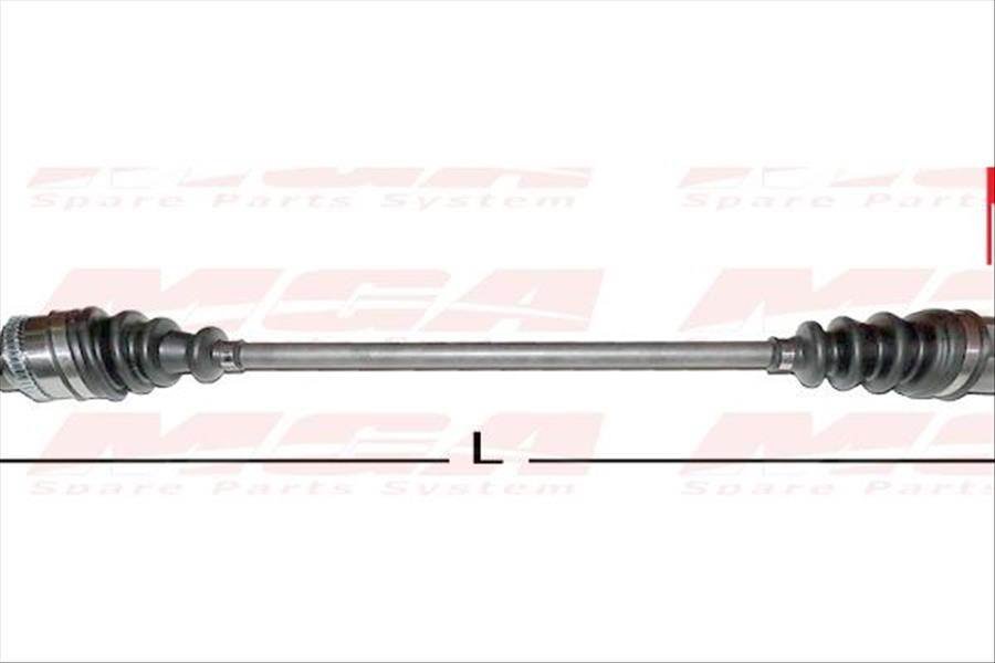 AKS KOMPLE SAG ABSLI KALIN FREZELI KANGOO II 1.5 K9K