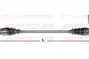 AKS KOMPLE SAG ABSLI KALIN FREZELI KANGOO II 1.5 K9K