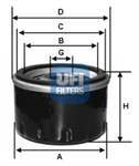FILTRE YAG - ( TOYOTA: COROLLA 88>19 ''BENZINLI'' COROLLA 19-  / AVENSIS / CORONA / YARIS 99> 1.0-1.3-1.5 / AURIS / C-HR 1.2 VVTI 2.0 2016- CITROEN C1 05-13 1.0 / C1 14> 1.0 VTI / PEUGEOT: 107 05> 1.0 / 107 14> 1.0 VTI ''BENZINLI'' )