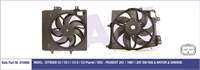 FAN MOTORU ( CITROEN: C2-C3-DS3 / PEUGEOT: 207-1007 1.4HDI 1.6HDI PEUGEOT : 301  DS3  12-)