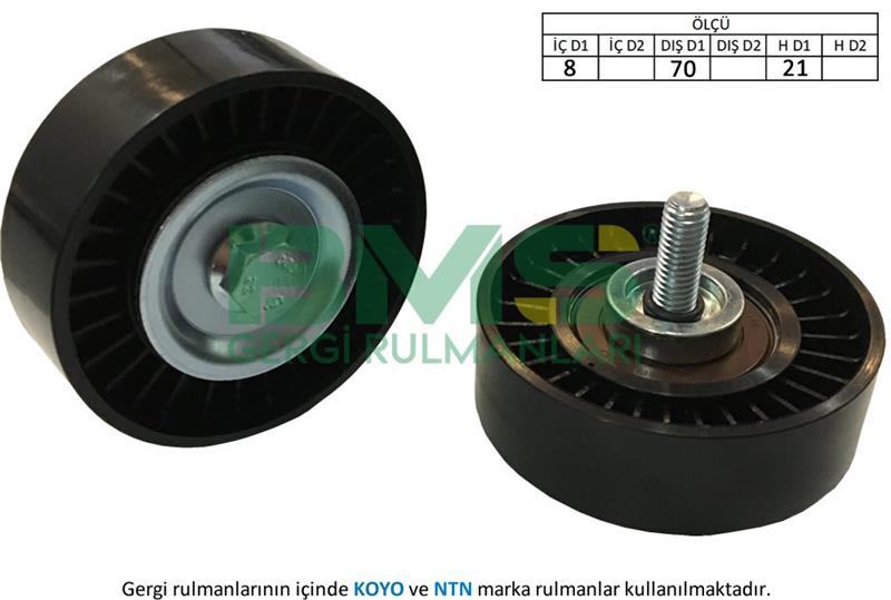 ALTERNATÖR GERGİ RULMANI DAILY III IV V DUCATO BOXER JUMPER 2.8HDI 04>