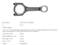 PİSTON KOLU 86MM (KISA TİP)TRANSİT V347 PUMA-MONDEO-BOXER III-DUCATO-JUMPER 2.2 (110-130-150HP)