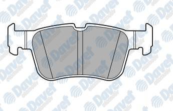 Arka Fren Balatası Honda Cıvıc 2017-> Galaxy Iıı 1.5.  2.0. 2.0 Tdcı. 2.0 2015> Mondeo V 1.0 . 1.5. 1.5 Tdcı. 1.6 Tdcı  Focus Iv 18>