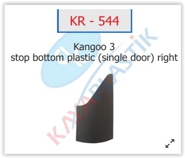 STOP ALT PLASTİĞİ SAĞ (TEK KAPI) KNG 3