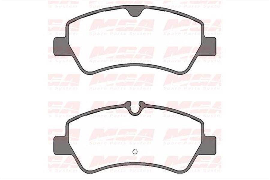 Arka Fren Disk Balata Kablosuz ( Ford : Custom V362 12- V363 14- )