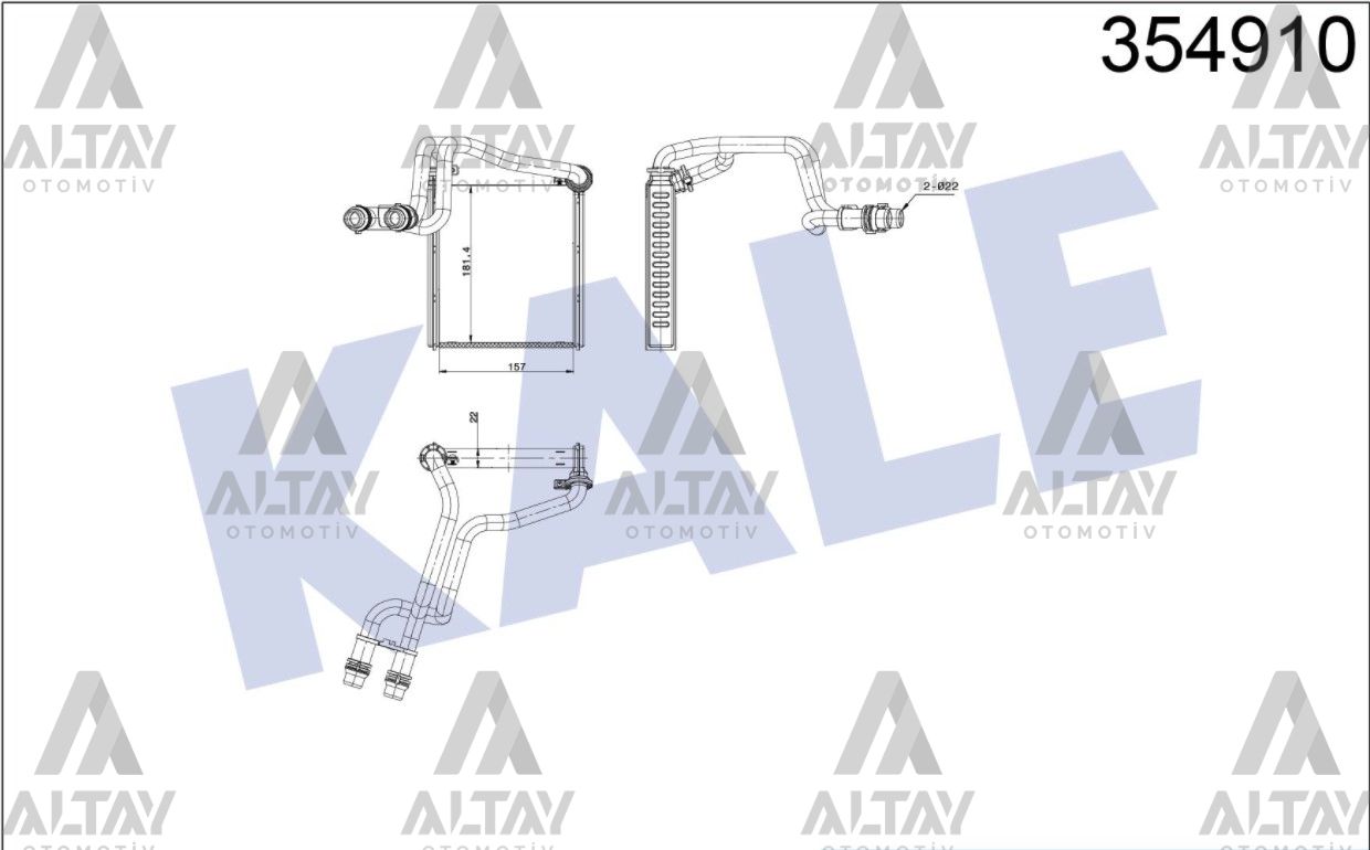 RADYATÖR KALORİFER JETTA 11-18 MEKANİK