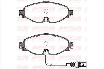 ON FREN BALATASI-KABLOLU- (VW CADDY 16-  GOLF 13-  AUDI A3 13-  SEAT LEON 13-  SKODA OCTAVIA 13-)