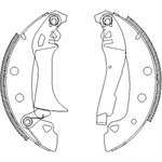 KAMPANA BALATA +1mm ( FIAT: M131  83 - 99 / ALFA ROMEO: 33  - )