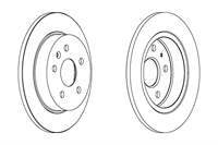 ARKA FREN DISKI 16 INCH INSIGNIA 1,4 1,6 1,8 2,0 08>>
