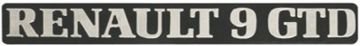 ARKA YAZI (RENAULT 9 GTD )