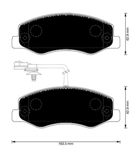 ARKA BALATA MASTER 3-MOVANO B 2.3CDI-CDTİ 10=> (ÇİFT TEKER)-KARSAN JEST