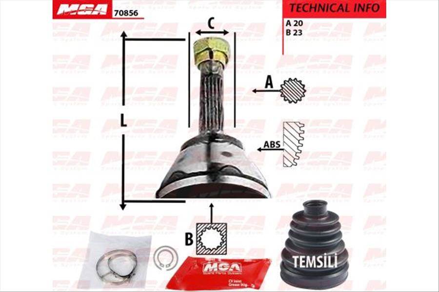 AKS KAFASI DIS LOGAN SANDERO 1.4 K7J