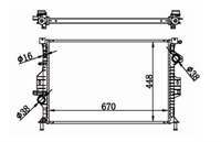 SU RADYATORU MEKANIK M/T  (S60-S80-V60-V70-XC70) (09-) (D5244T4/T10)