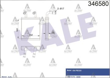 RADYATÖR KALORİFER PREGIO 97-05 BRAZING