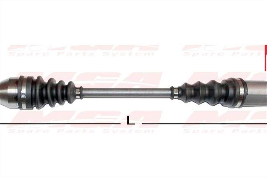 AKS SOL ABSSIZ (RENAULT : TRAFIC II 2.0 06- /OPEL : VIVARO 2.0 06- )