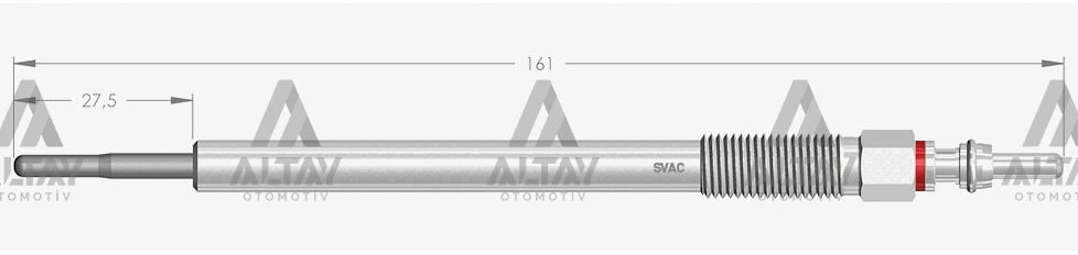 KIZDIRMA BUJİSİ (ISITMA) L-200 15=>