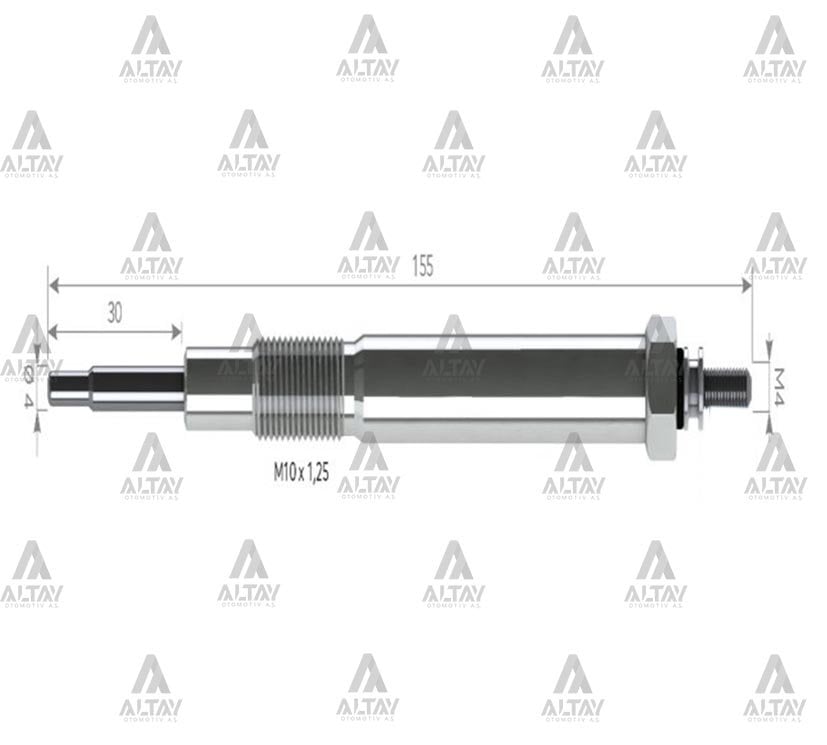 KIZDIRMA BUJİSİ (ISITMA) B-2500 06=> / FORD RANGER 3.0 TDCI 11V.