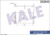 SU RADYATOR KOMPLE (FORD: FOCUS/CMAX/KUGA/CONNECT 1.5/1.6 DIZEL  11-18)