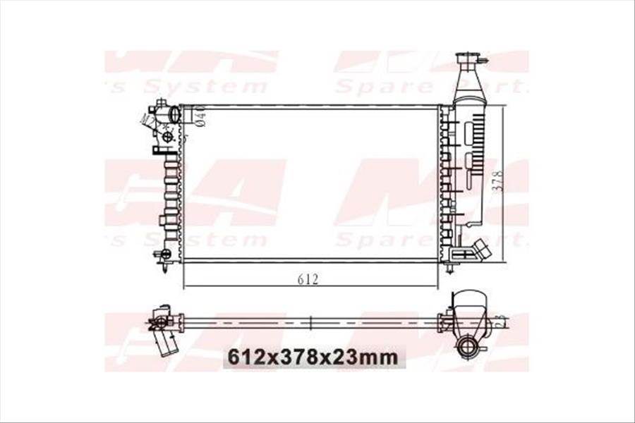Su Radyatoru Haznelı Mekanik ( Peugeot : Partner Cıtroen : Berlıngo 1.4 ) 612×378×23