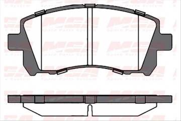 BALATA FREN ON-(SUBARU: IMPREZA 94>00 4WD/LEGACY 94>03/OUTBACK 00>03/FORESTER 98>02  )