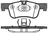 Fren Balatası On-(Bmw : 1 Serısı (F20)116 / 118 2010> / Bmw : 1 Serısı (F21)116İ / 116D 2013> / Bmw : 2 Serısı (F22/F87)218İ / 218D 2015>)