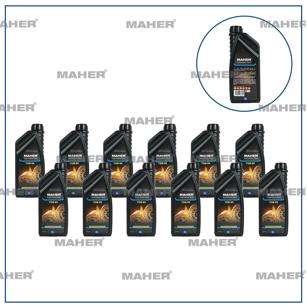 SANZIMAN YAĞI 75W/90 GL5 / 1lt