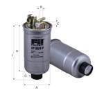 YAKIT FILTRESI (MAZOT) BORA CADDY II GOLF IV POLO / CLASSIC A3 A4 A6 (PUNTO 1.7TD) LEON TOLEDO II OCTAVIA SUPERB LT28 / 35 / 46 BEETLE PASSAT 1.9 / 2.0 / 2.8 / 2.5TDI 1.9SDI ALH BHW AHD AGX AGK ATA ANJ APA BBE AVR BBF 94>10