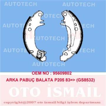 ARKA PABUÇ BALATA CITROEN VISA 1.6GTİ 1.7D (180x32)(GS8532)