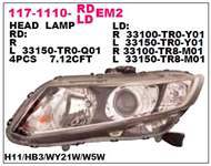 ON FAR SOL-(SIYAH)-(HONDA: CIVIC 11> )