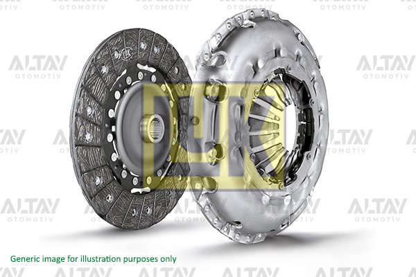 DEBRİYAJ SETİ TRANSIT V347 06=> 2.2 140 PS RULMANSIZ ÖNDEN ÇEKER