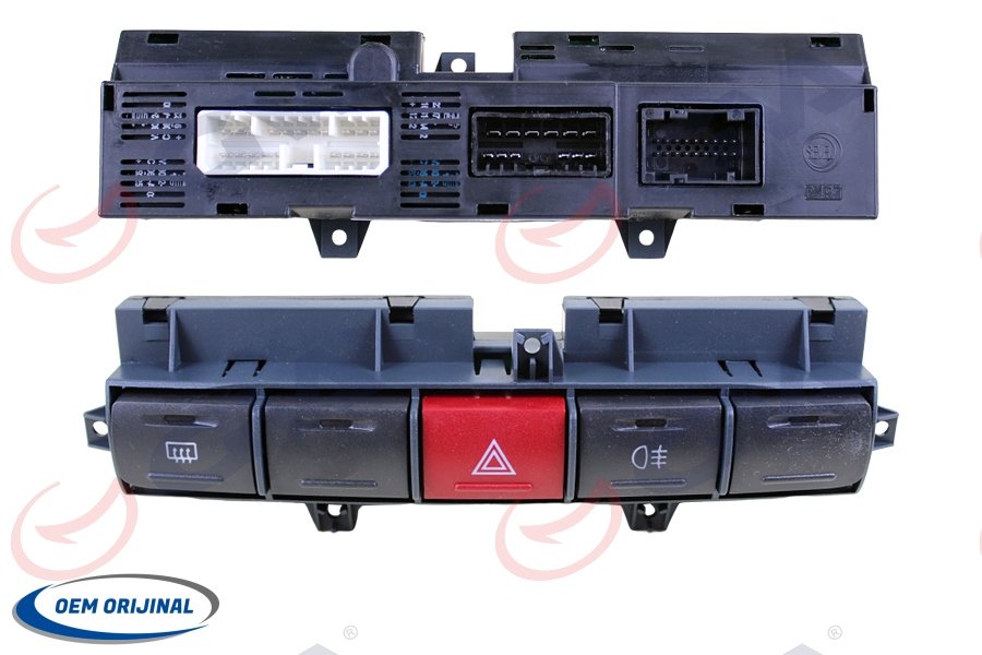 KUMANDA PANELİ FIAT DUCATO JTD (02-06) (CAM REZİSTANSLI-DÖRTLÜ FLASÖR-SİS LAMBALI)