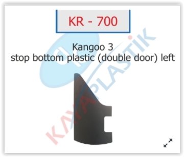 ARKA TAMPON SOL ÜST PARÇA KNG III 08=> (ÇİFT KAPI)