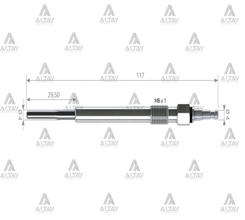 KIZDIRMA BUJİSİ (ISITMA) PASSAT 2.0 TDI BKP-BKD BERU TİP
