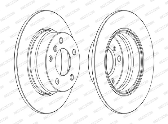 FREN DISKI ARKA BMW E81-E87 116I 118D 118I TAKIM