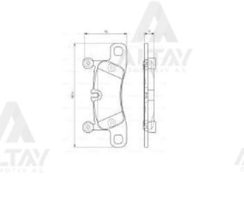 FREN BALATA TOUAREG 10=> 3.0-3.6-4.2 / CAYENNE 10=> 3.0-3.6 ARKA