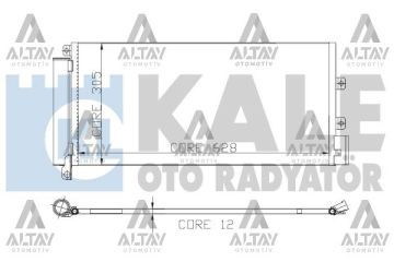 RADYATÖR KLİMA LINEA 07-18 1.3JTD-1.4-1.6JTD M-T