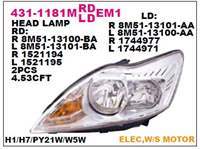 ON FAR SAG MOTORU UZERINDE FORD FOCUS 08-10