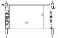 Su Radyatoru Mekanik ( Opel : Astra F 1.4 1.6 8V 92-98 ) 525×322×34