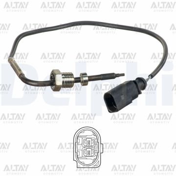 SENSOR EGZOZ SICAKLIK A4 / A5 / A6 / A7 / Q7 / TOUAREG 04-12 BKS-CASA-CATA-CJGA-BPP-BUN-BUG 2,7 TDI-3.0 TDI (TURBO ONCESI)
