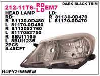ON FAR SOL-(ELEKTRIKLI FUME)-(TOYOTA: YARIS 11>13 )