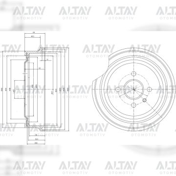 FREN KAMPANA ARKA ASTRA F / ASTRA G / ASTRA H / CORSA C 1.4-1.6-1.8
