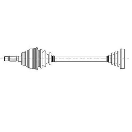 Komple Aks Sol Komple Vw22023 Volkswagen ( Caddy 1.9 Tdı Bjb04-)
