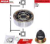 IC AKS KAFASI (VW CADDY 04-  GOLF 03-  PASSAT 06-  POLO 10-)