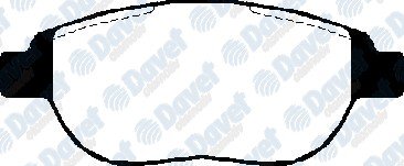 FREN BALATASI ON CIFT FISLI WVA 23600 PEUGEOT P307 1.6 LINEA 1.4 T-JET 16V 07-> GRANDE PUNTO 1.4 T-JET 16V 05-10