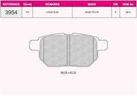 Arka Fren Balatası Toyota Aurıs 2007> Corolla 2007 2012