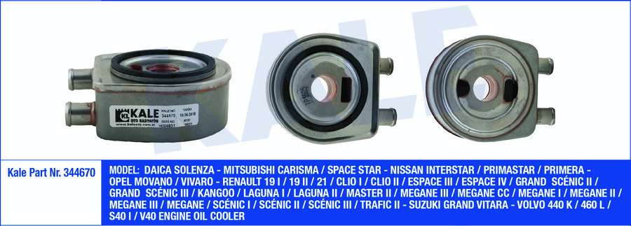 YAĞ SOĞUTUCU TRAFIC II F9Q